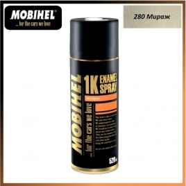 Mobihel Аэрозоль базовая эмаль металлик 280 мираж (520 мл)